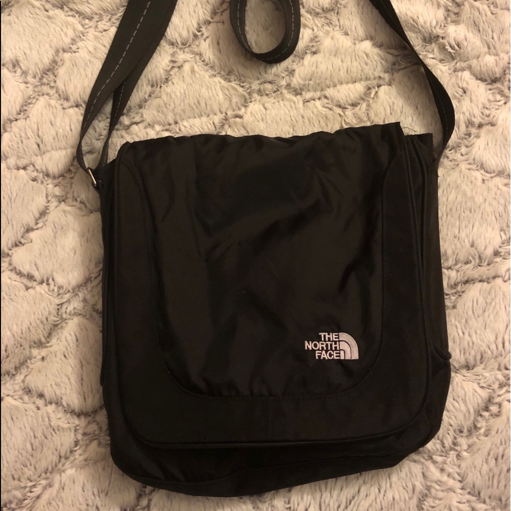 North Face purse black